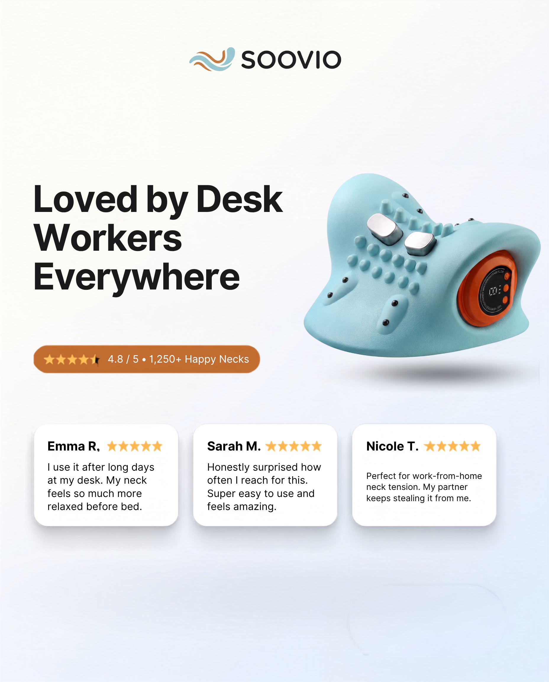 Soovio™ Massager - Instant Relief Anywhere
